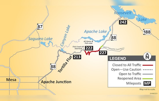 ADOT Fast-Tracks $4 Million Repair Plan, Set to Reopen Apache Trail for 4WD Access by September