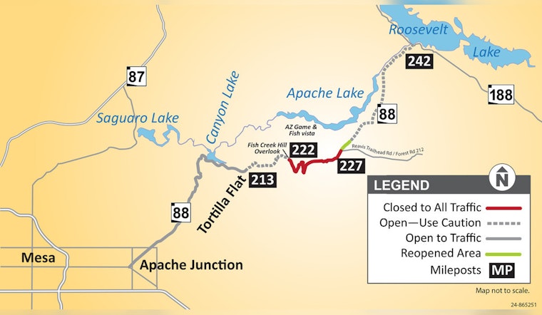 ADOT Fast-Tracks $4 Million Repair Plan, Set to Reopen Apache Trail for 4WD Access by September