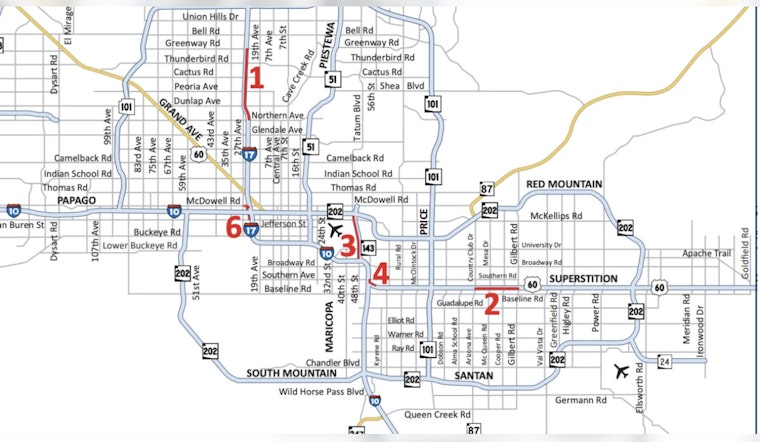 ADOT Opens New Collector-Distributor Road on Monday, Big Changes for Broadway Curve Commuters in Phoenix