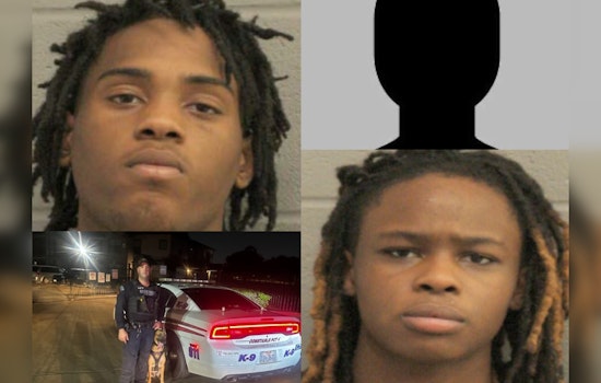 Alleged Burglary Trio Nabbed by Harris County K9 and Air Support Following Northwest Freeway Chase