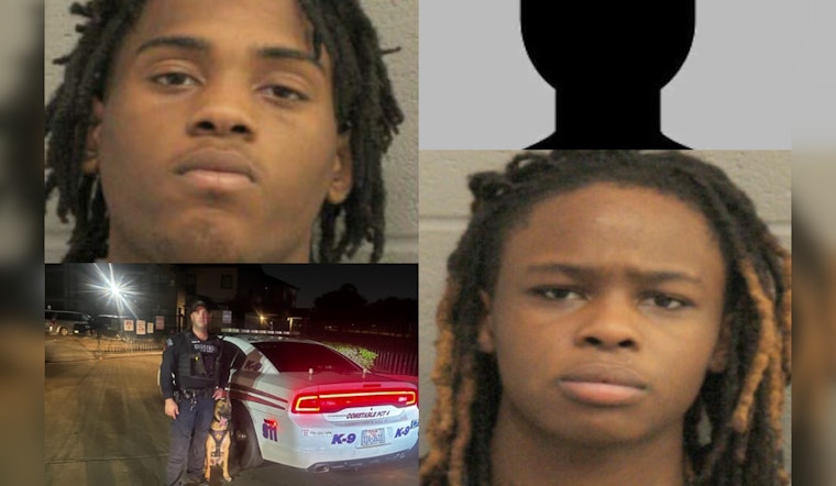 Alleged Burglary Trio Nabbed by Harris County K9 and Air Support Following Northwest Freeway Chase