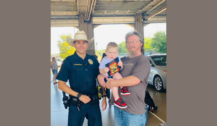 Arlington Fire Station 9 Hosts Successful 'Buckle Up Event' to Enhance Child Safety in Cars