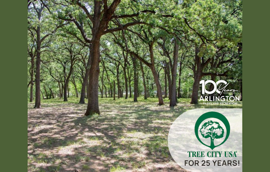 Arlington Garners Prestigious Tree City USA Silver Award for 25-Year Commitment to Urban Forestry