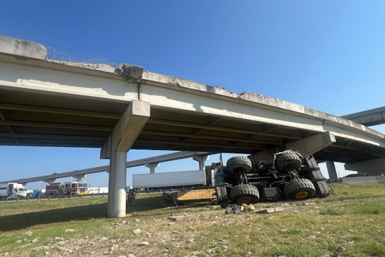 Arlington Overpass Reopens After Swift Cleanup of 18-Wheeler Accident on EB I-20 to NB 360 Ramp