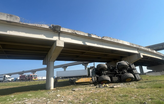 Arlington Overpass Reopens After Swift Cleanup of 18-Wheeler Accident on EB I-20 to NB 360 Ramp