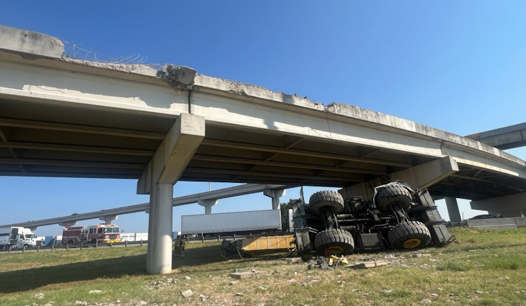 Arlington Overpass Reopens After Swift Cleanup of 18-Wheeler Accident on EB I-20 to NB 360 Ramp