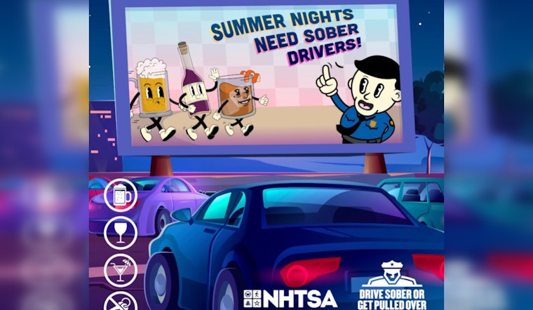 Arlington Police and NHTSA Partner for Labor Day Safety with "Drive Sober or Get Pulled Over" Campaign
