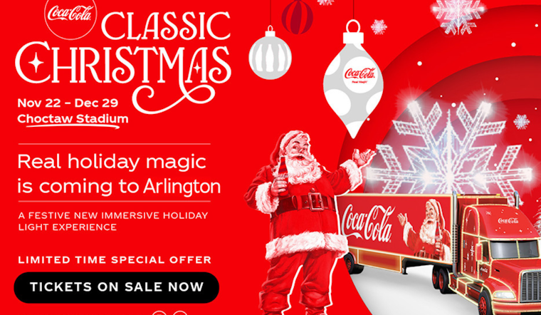 Arlington's Choctaw Stadium to Host Coca-Cola and Enchant Christmas' Holiday Spectacular Starting November 22