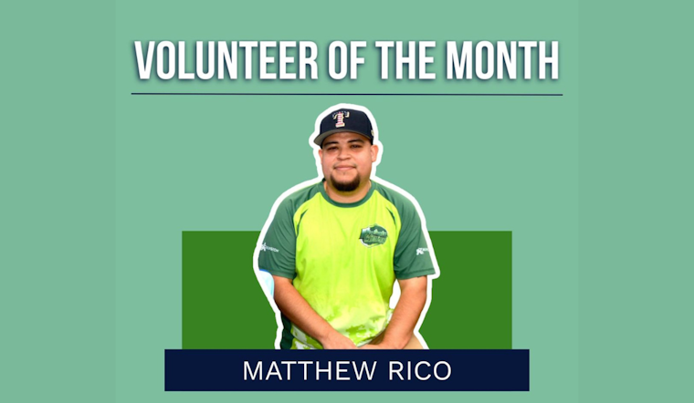 Arlington's Matthew Rico Honored as Volunteer of the Month for Youth Athletics Commitment