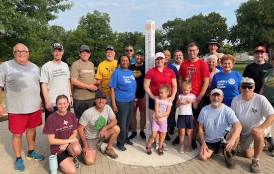 Arlington's Meadowbrook Park Welcomes New Peace Pole as Symbol of Global Unity