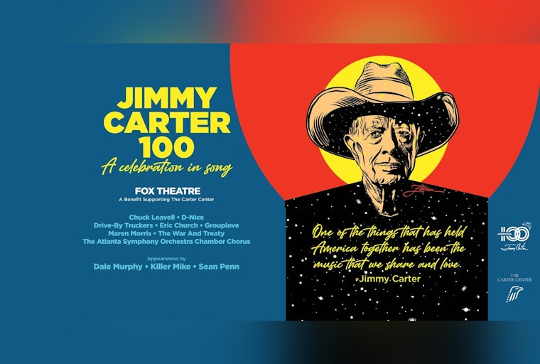 Atlanta Fox Theatre to Celebrate Jimmy Carter's Centenary with Star-Studded Musical Gala "Jimmy Carter 100: A Celebration in Song"
