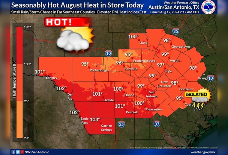 Austin Heatwave, City Prepares for Soaring Temperatures and Possible Triple-Digit Days Ahead