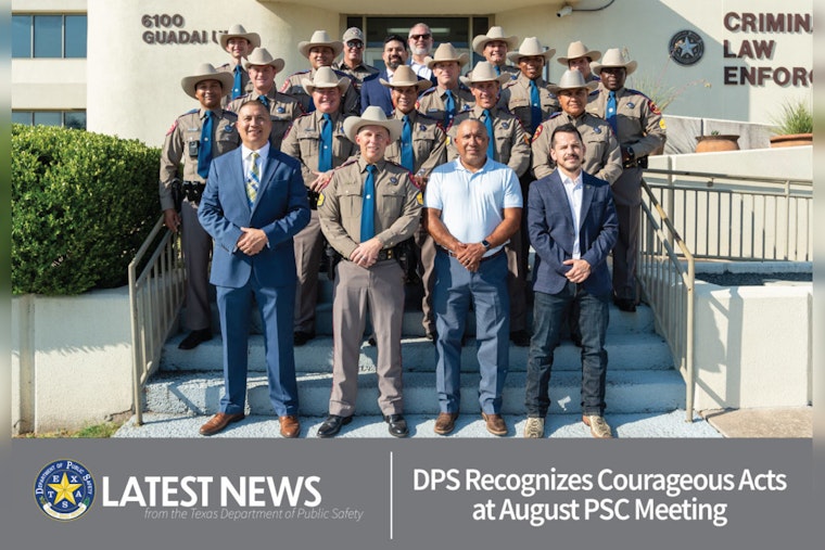 Austin Hosts Ceremony Honoring Texas Heroes, DPS Awards Medals of Valor and Recognizes Lifesaving Acts