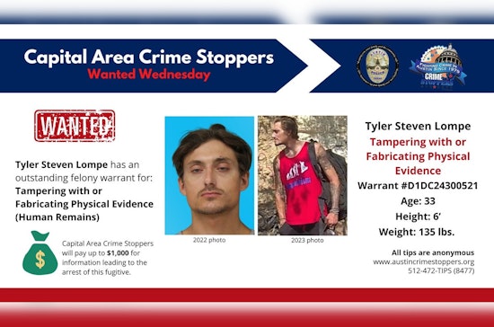Austin Police Seek Public Help to Locate Suspect Tyler Lompe Linked to South Austin Human Remains Case