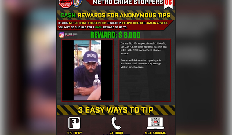 Baltimore Police Appeal for Tips in Manhunt for Suspects in Carl Anthony's Fatal Shooting