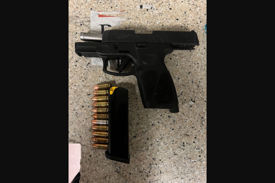 Baltimore Police Seize 9mm Handgun, 24-Year-Old Man Arrested on Water Street