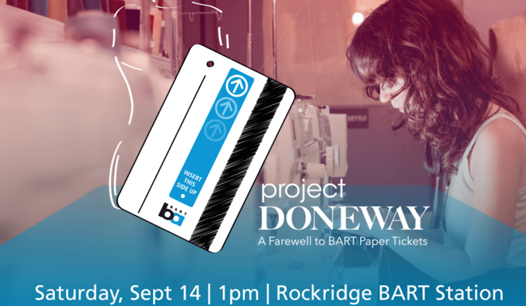 BART Waves Goodbye to Paper Tickets with "Project Doneway" Fashion Show at Rockridge Station