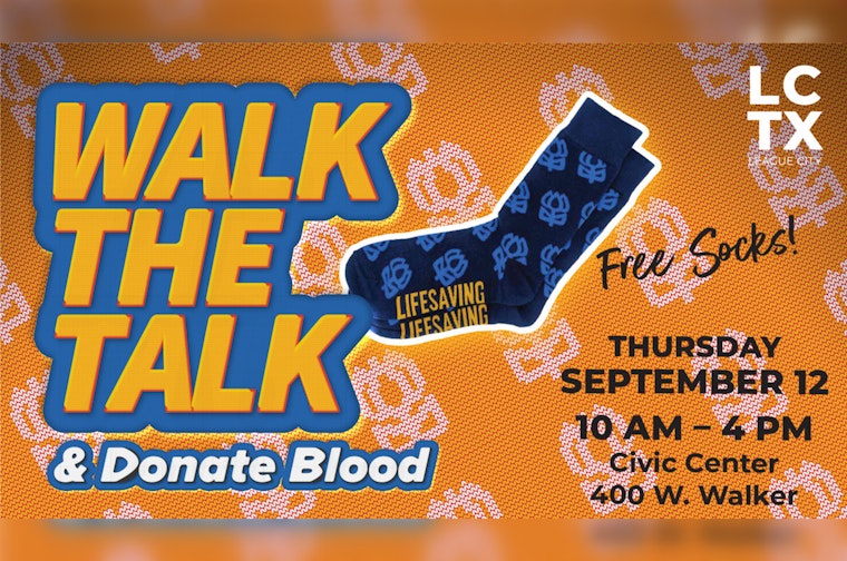 Be a Lifesaver, League City Announces Community Blood Drive at Johnnie Arolfo Civic Center