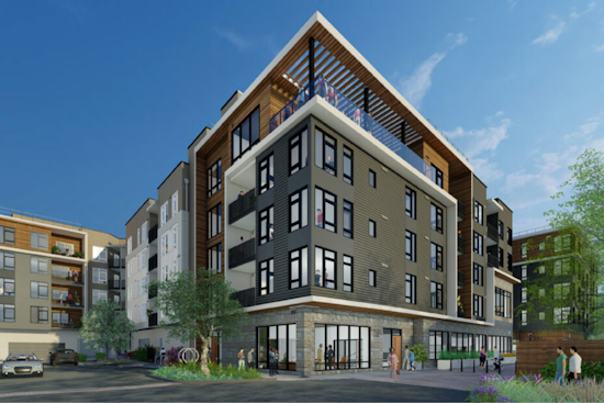 Belmont's Urban Horizon Broadens with The Hayden's Completion Near Caltrain Station