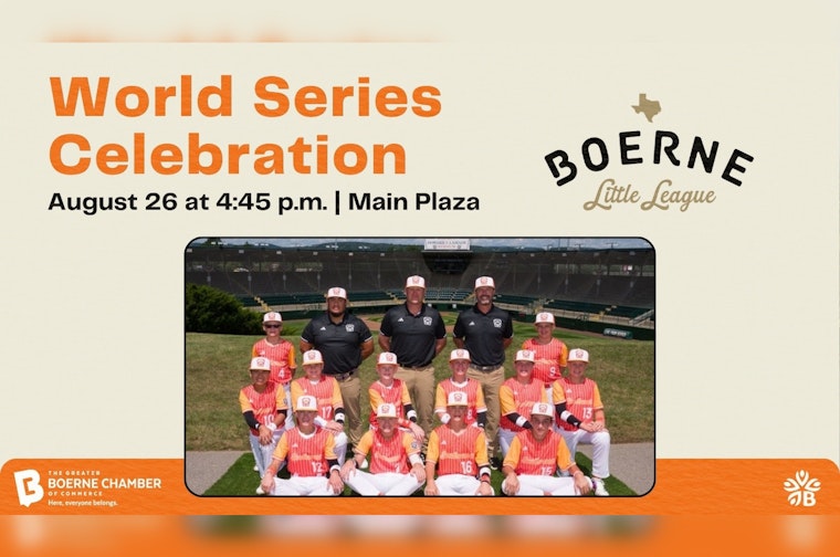Boerne Celebrates Little League Champs with Parade and Homecoming Bash at Main Plaza