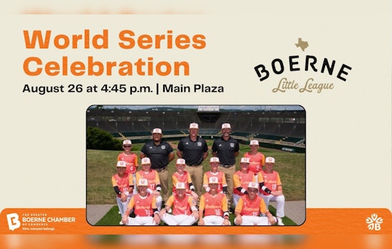 Boerne Celebrates Little League Champs with Parade and Homecoming Bash at Main Plaza