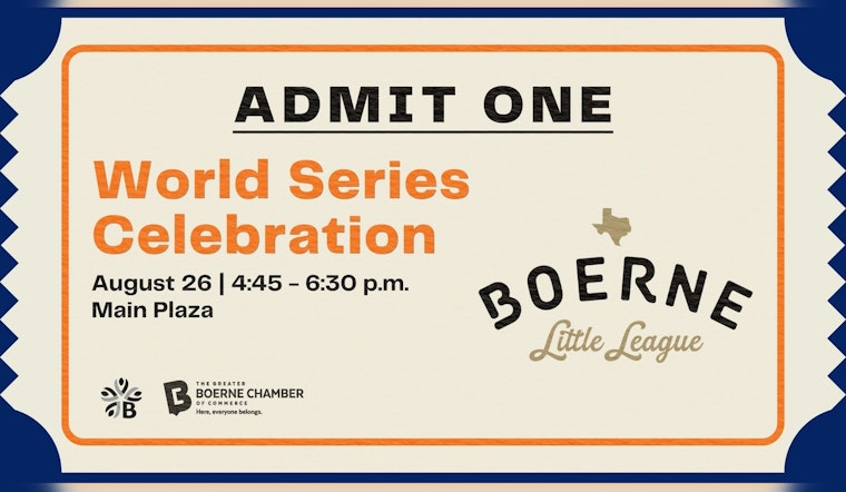 Boerne Celebrates Little League Team's Historic Run with Main Street Parade and Festive Event