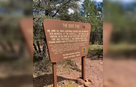 Bonita Creek Estates to Honor Six Firefighters with Memorial Dedication After 1990 Dude Fire Tragedy