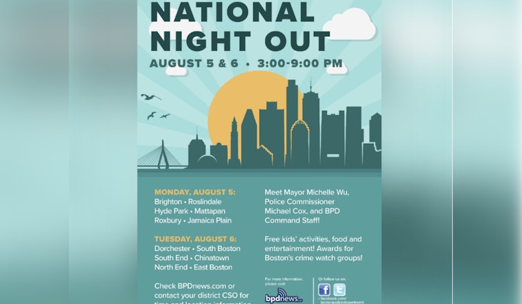 Boston Celebrates Unity with National Night Out, A Day of Festivity, Honor, and Community Engagement