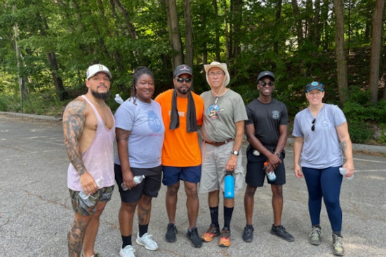 Boston Communities and Police Build Bonds with 'Hike with a Cop' Event at Blue Hills Reservation