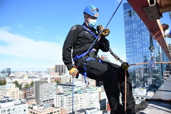 Boston Fundraisers Gear Up for High-Rise Rappel in Support of Special Olympics