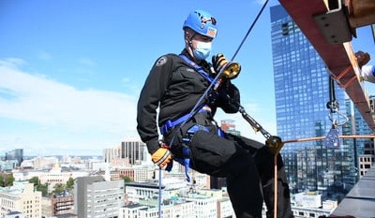 Boston Fundraisers Gear Up for High-Rise Rappel in Support of Special Olympics