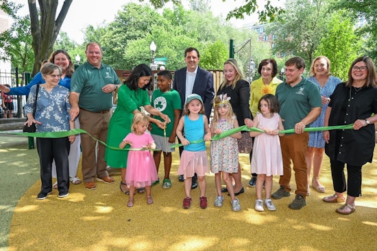 Boston Mayor Michelle Wu Inaugurates $1.9 Million Revamp of Clarendon Street Play Area