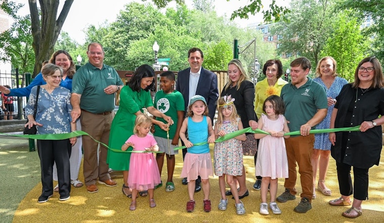 Boston Mayor Michelle Wu Inaugurates $1.9 Million Revamp of Clarendon Street Play Area