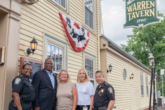 Boston Police Brew Community Spirit with "Coffee with a Cop" Event at Historic Warren Tavern in Charlestown
