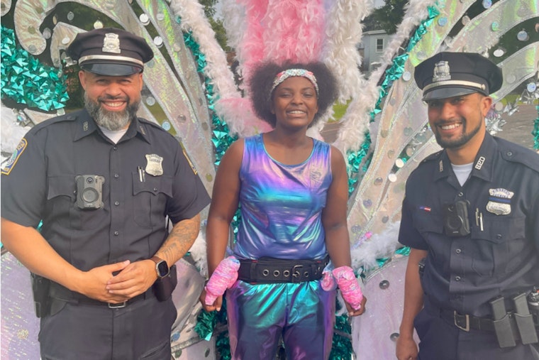 Boston Police Celebrate Caribbean Culture with Community at Jamaica Plain's Kiddie Carnival