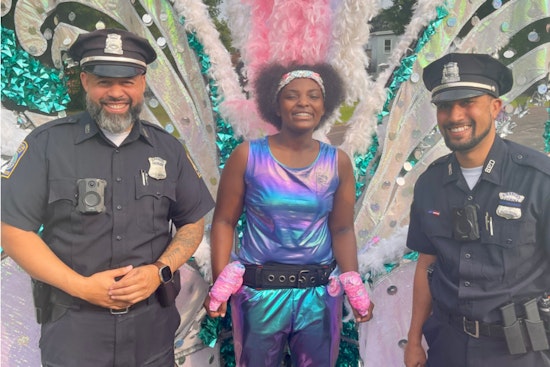 Boston Police Celebrate Caribbean Culture with Community at Jamaica Plain's Kiddie Carnival