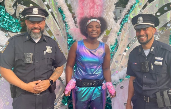 Boston Police Celebrate Caribbean Culture with Community at Jamaica Plain's Kiddie Carnival