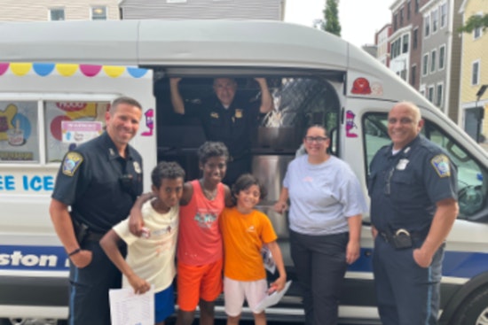 Boston Police Engage with Local Youth at Medford Street Gym's Kennedy Center Summer Series Classic