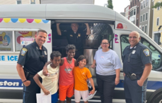 Boston Police Engage with Local Youth at Medford Street Gym's Kennedy Center Summer Series Classic