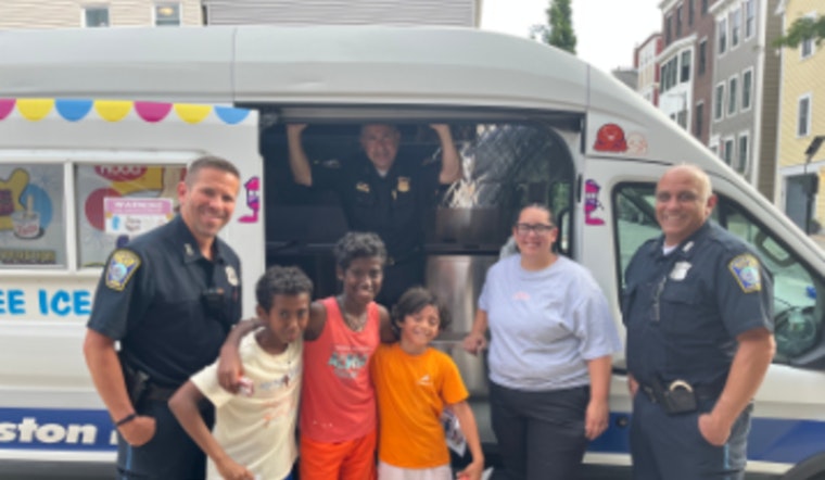 Boston Police Engage with Local Youth at Medford Street Gym's Kennedy Center Summer Series Classic