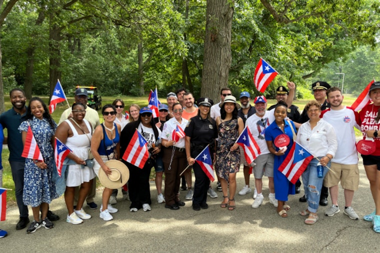 Boston Police Join in Celebration at the 2024 Puerto Rican Festival of Massachusetts Parade