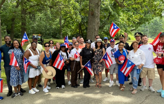 Boston Police Join in Celebration at the 2024 Puerto Rican Festival of Massachusetts Parade