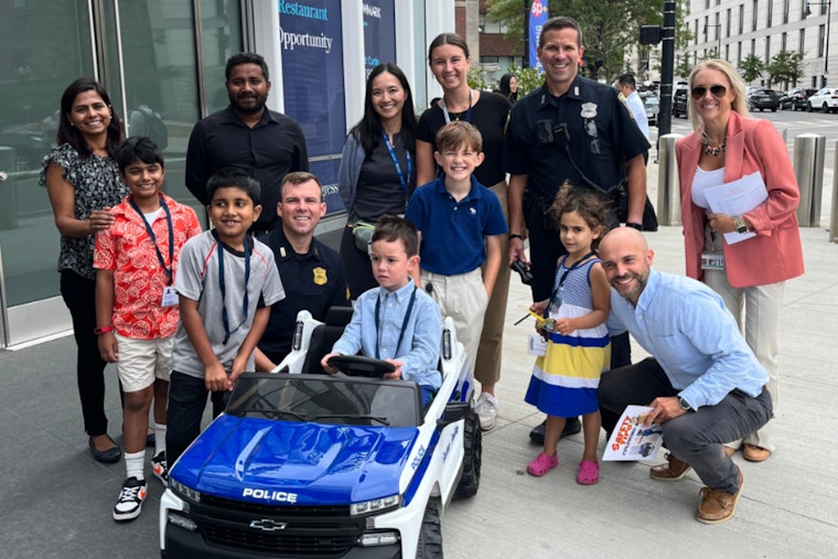 Boston Police Partner with State Street for Engaging 'Take Your Child to Work Day' Experience