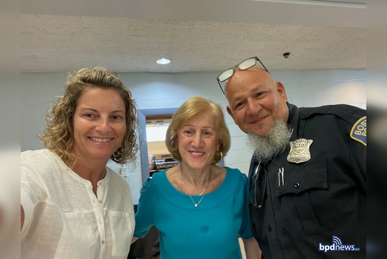 Boston Police Sweeten Up Community Relations with Ice Cream Social and Bingo at St. John’s Parish