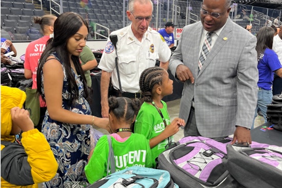 Boston Students Equipped with New Supplies Courtesy of BPD and Local Partners for Back-to-School Event