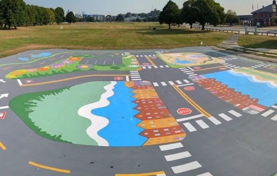 Boston Unveils First 'Bike Town' in Moakley Park for Young Cyclists as Part of Mayor Michelle Wu's Vision for Child-Friendly City
