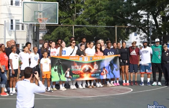 Boston Youth Teams Triumph at NYC's Prestigious Dyckman Streetball Tournament with Police Foundation Support