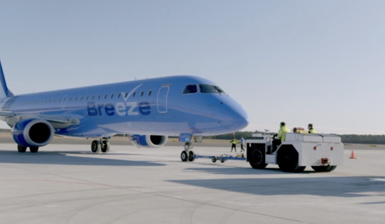 Breeze Airways Announces New Flight Routes from Vero Beach and West Palm Beach to New Haven and Norfolk