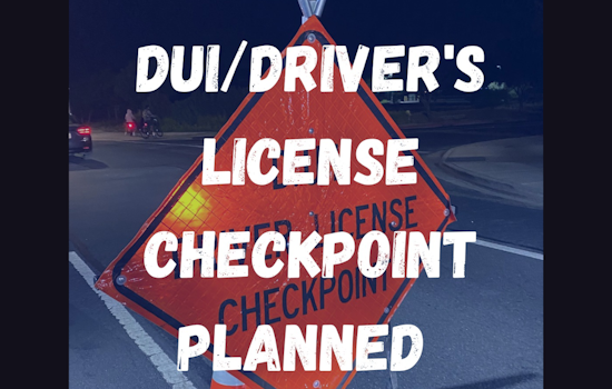 Brentwood Police to Hold DUI Checkpoint on August 23, Aiming to Curb Impaired Driving