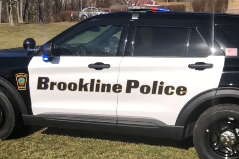 Brookline Officer Cited for Speeding, Faces Discipline After Crash During High-Speed Pursuit